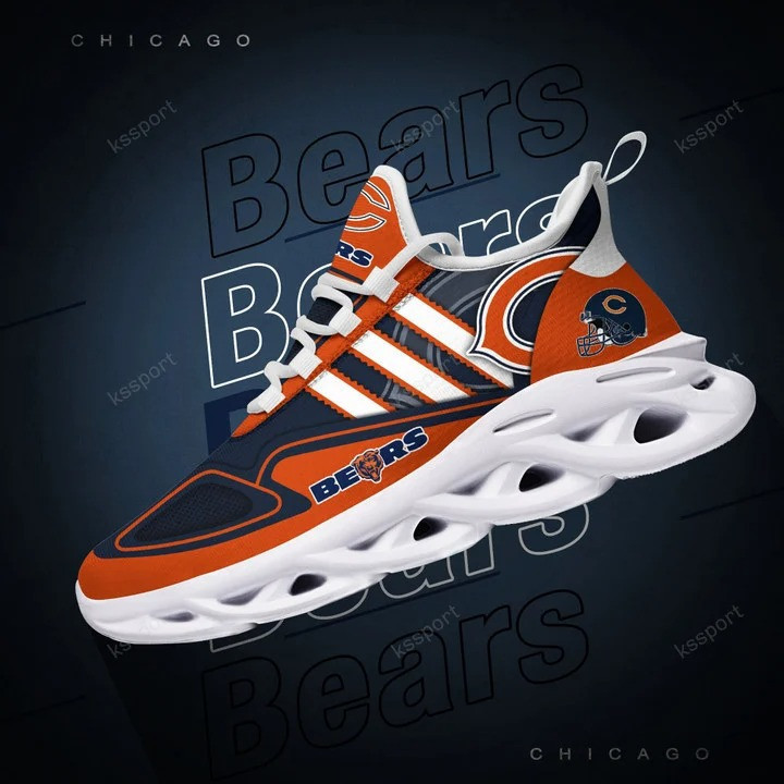 JWFancy Chicago Bears NFL Max Soul Shoes Sneakers For Men And Women