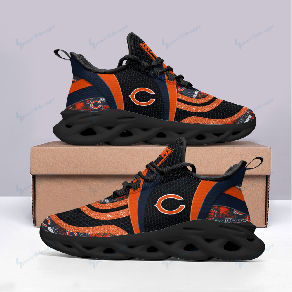 JWFancy Chicago Bears NFL Max Soul Shoes Sneakers For Men And Women