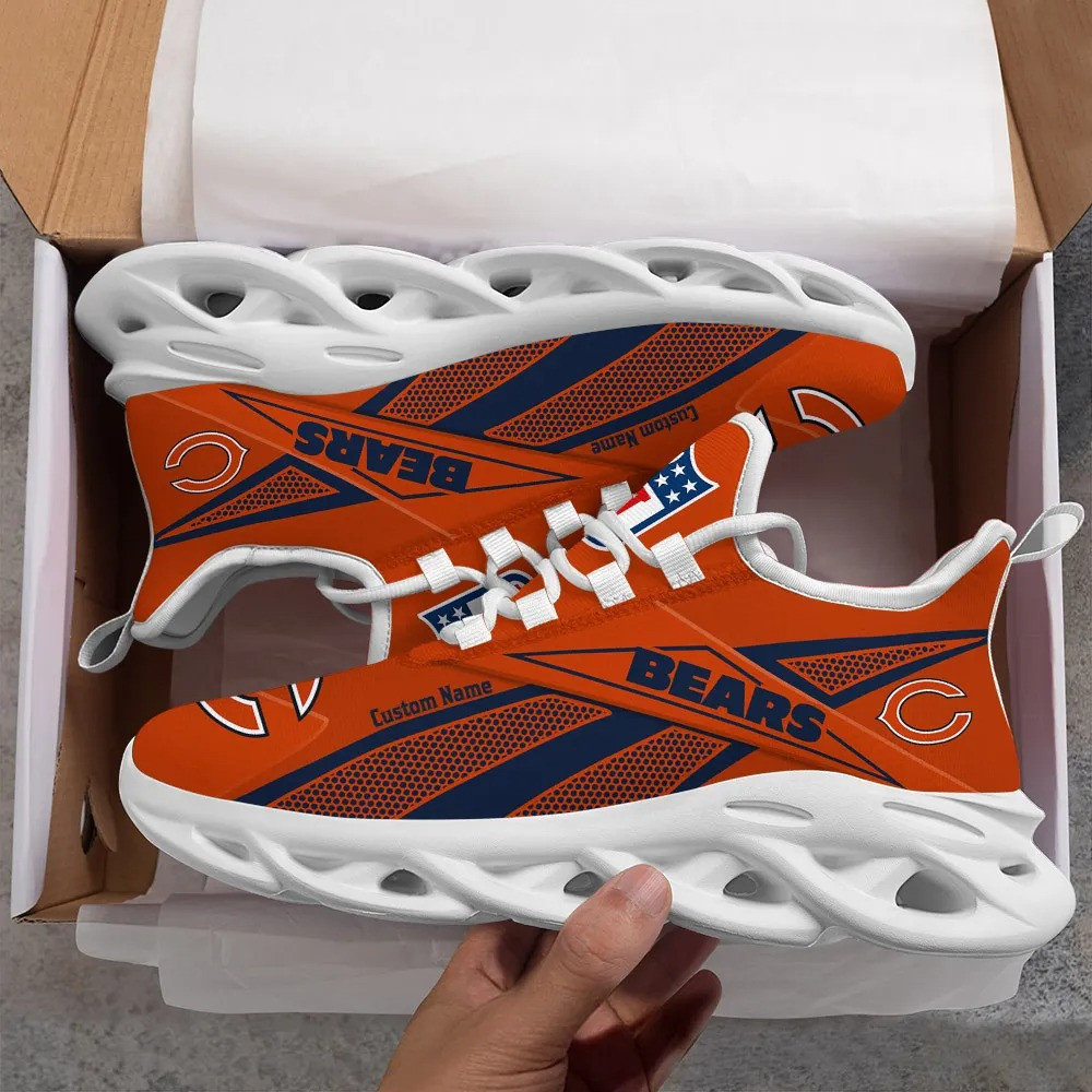 JWFancy Chicago Bears NFL Max Soul Shoes Sneakers For Men And Women