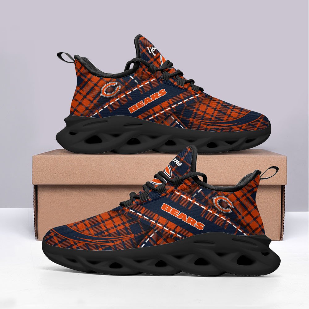 JWFancy Chicago Bears NFL Max Soul Shoes Sneakers For Men And Women