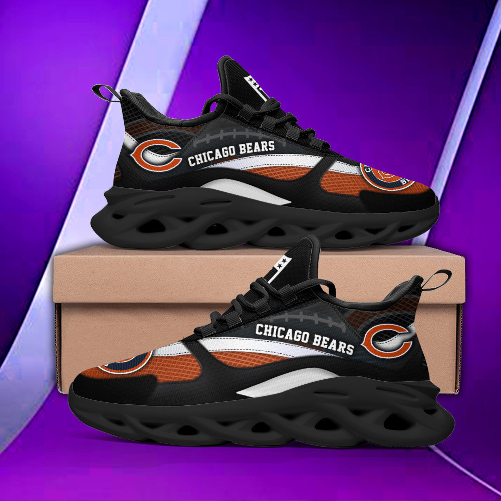JWFancy Chicago Bears NFL Max Soul Shoes Sneakers For Men And Women