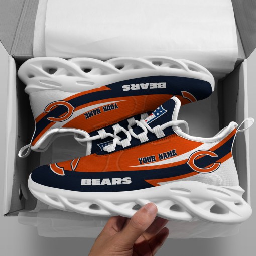 JWFancy Chicago Bears NFL Max Soul Shoes Sneakers For Men And Women
