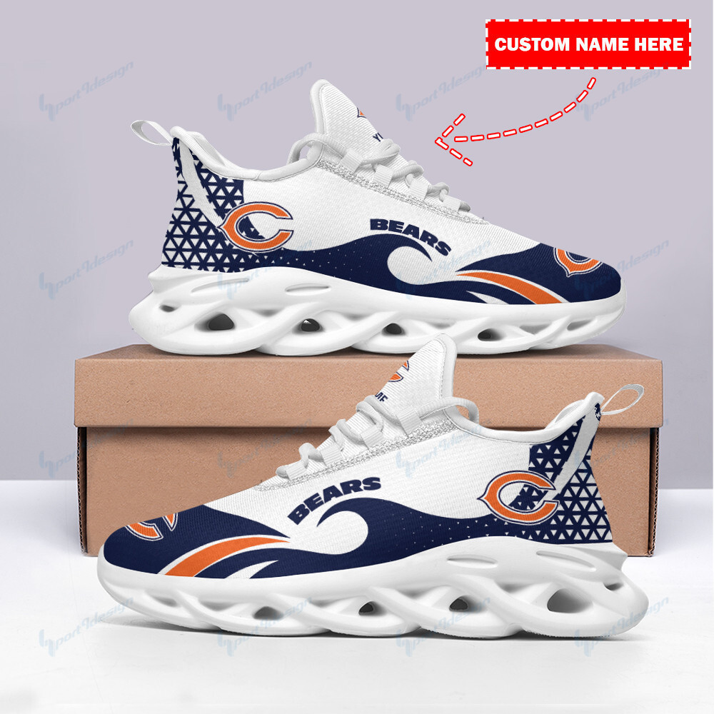 JWFancy Chicago Bears NFL Max Soul Shoes Sneakers For Men And Women