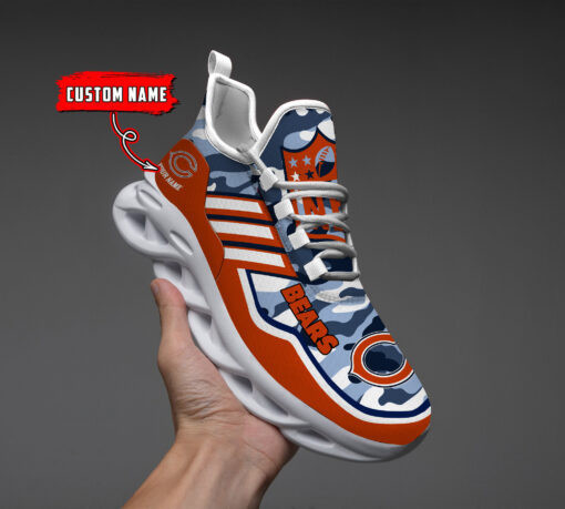 JWFancy Chicago Bears NFL Max Soul Shoes Sneakers For Men And Women