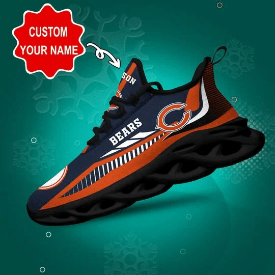 JWFancy Chicago Bears NFL Max Soul Shoes Sneakers For Men And Women