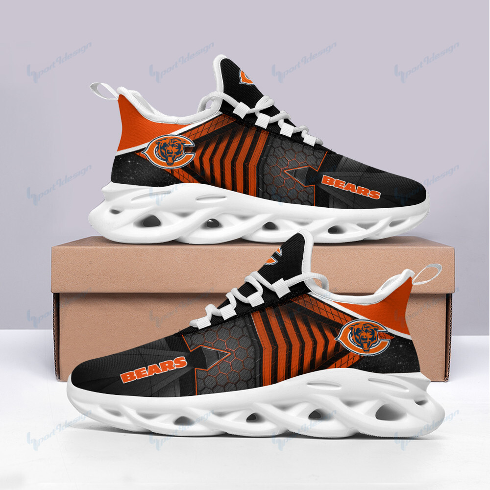 JWFancy Chicago Bears NFL Max Soul Shoes Sneakers For Men And Women