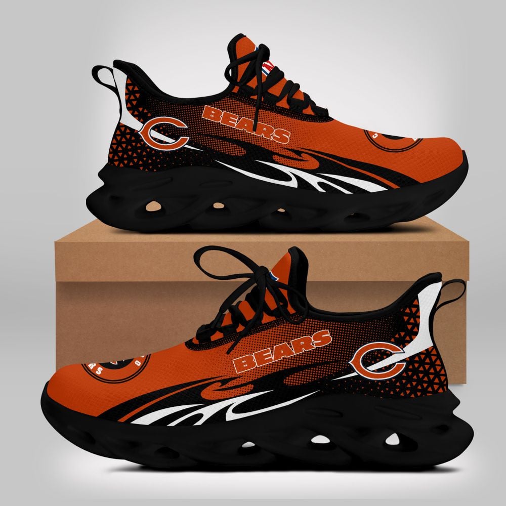 JWFancy Chicago Bears NFL Max Soul Shoes Sneakers For Men And Women