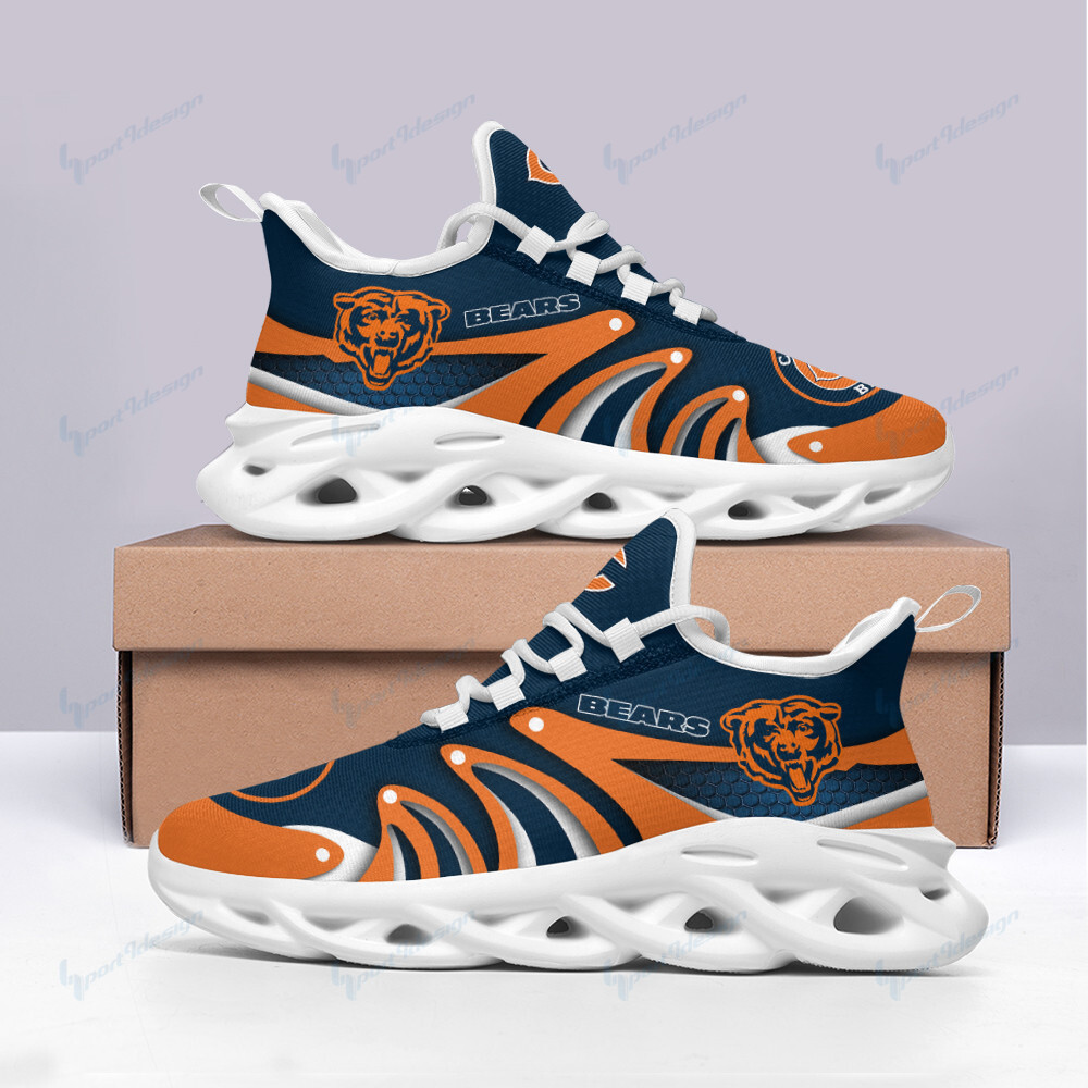 JWFancy Chicago Bears NFL Max Soul Shoes Sneakers For Men And Women
