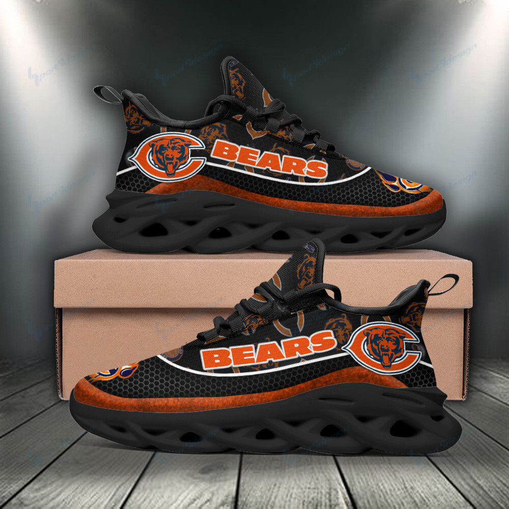 JWFancy Chicago Bears NFL Max Soul Shoes Sneakers For Men And Women
