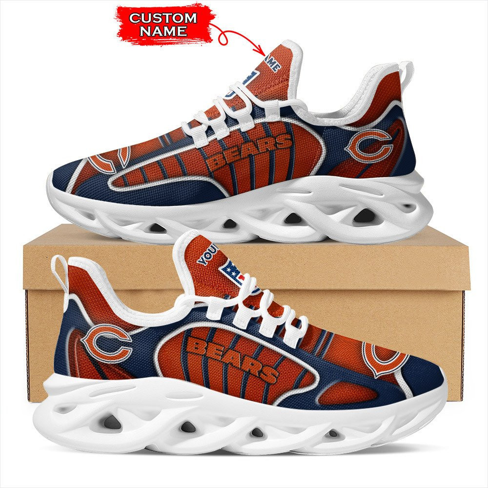 JWFancy Chicago Bears NFL Max Soul Shoes Sneakers For Men And Women