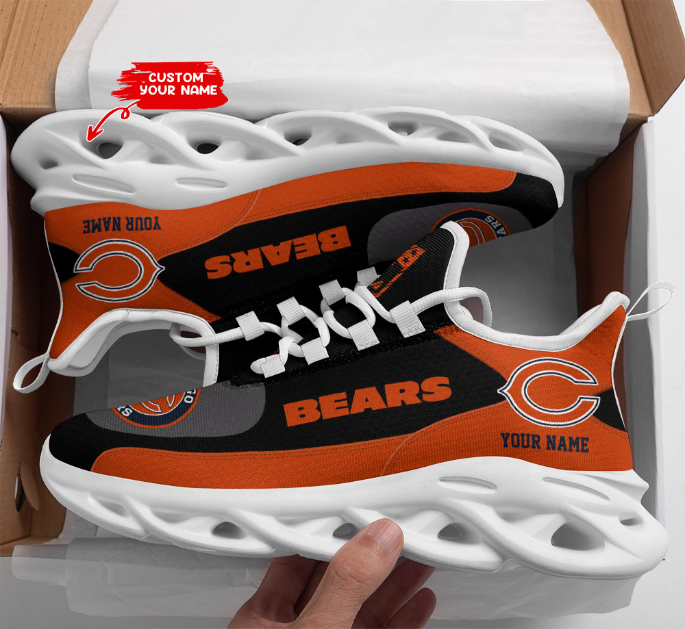 JWFancy Chicago Bears NFL Max Soul Shoes Sneakers For Men And Women