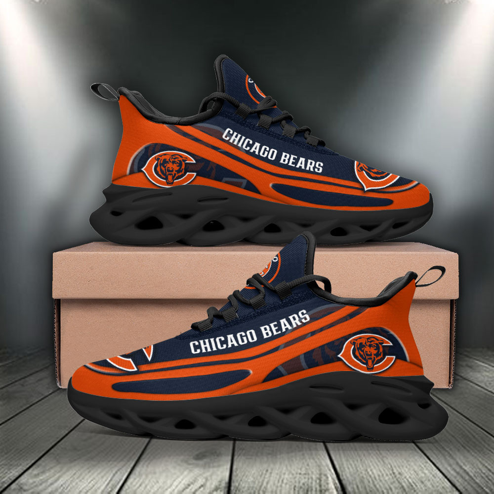 JWFancy Chicago Bears NFL Max Soul Shoes Sneakers For Men And Women