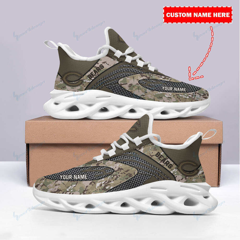 JWFancy Chicago Bears NFL Max Soul Shoes Sneakers For Men And Women