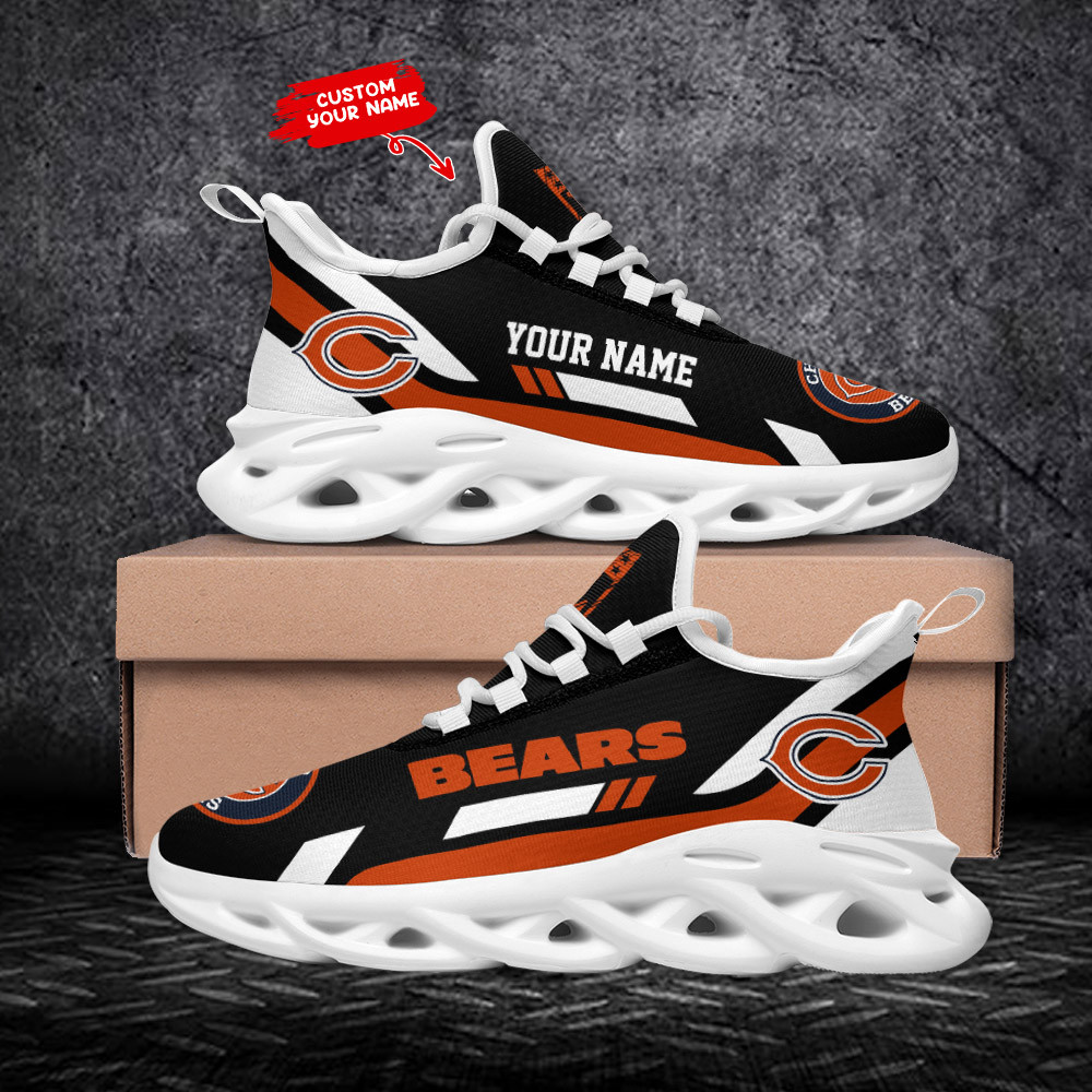 JWFancy Chicago Bears NFL Max Soul Shoes Sneakers For Men And Women
