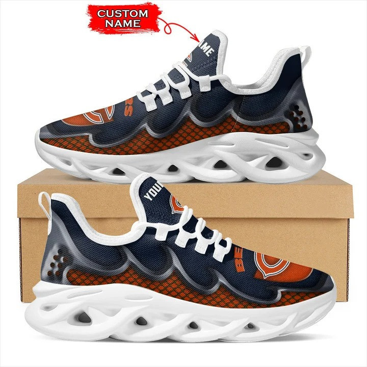 JWFancy Chicago Bears NFL Max Soul Shoes Sneakers For Men And Women