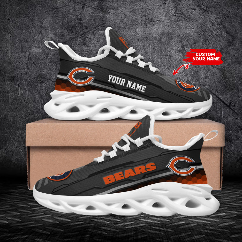 JWFancy Chicago Bears NFL Max Soul Shoes Sneakers For Men And Women
