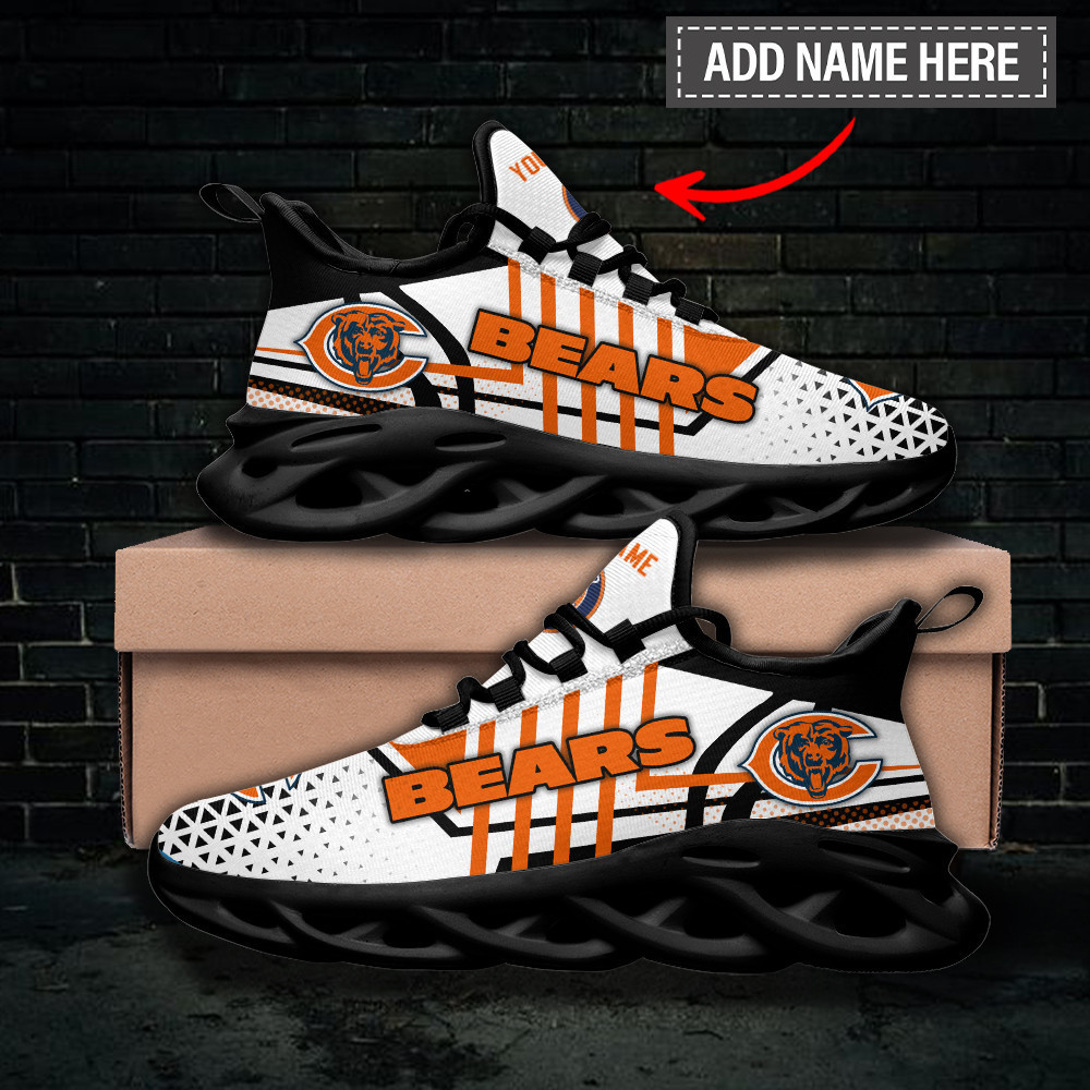 JWFancy Chicago Bears NFL Max Soul Shoes Sneakers For Men And Women