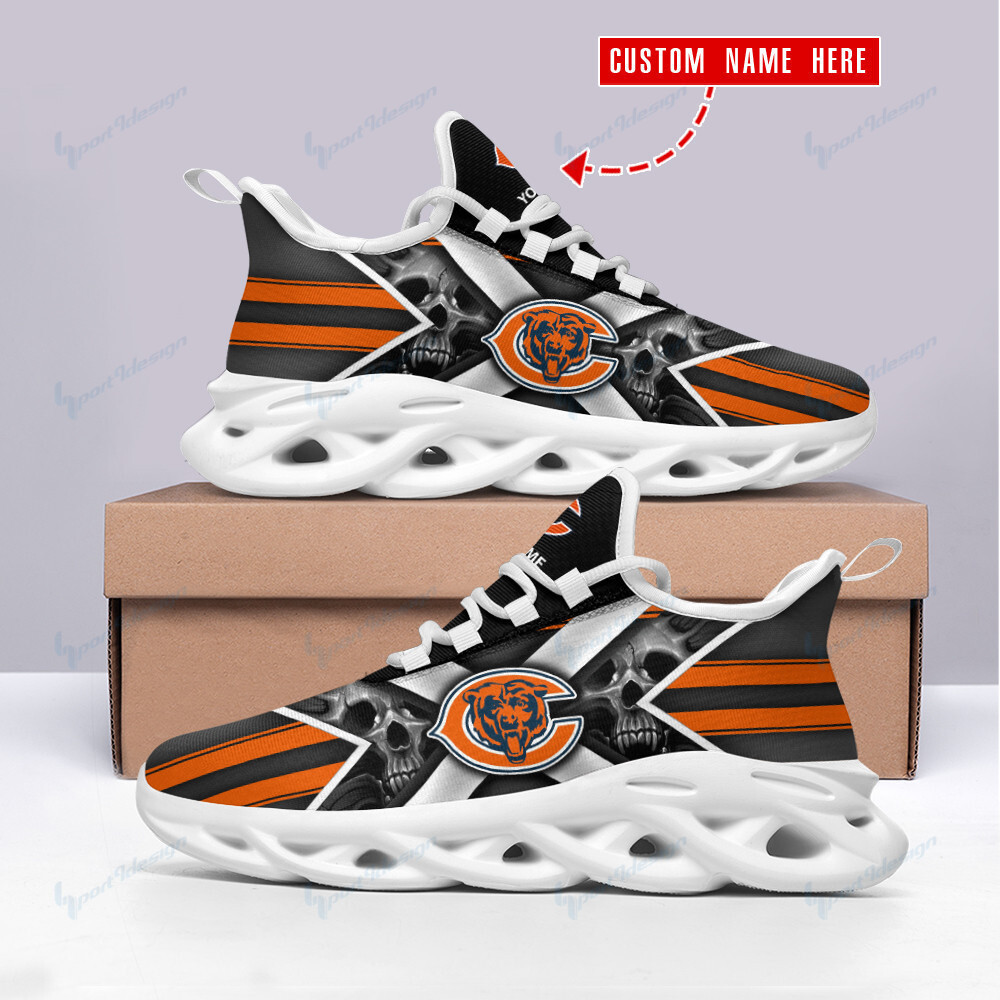 JWFancy Chicago Bears NFL Max Soul Shoes Sneakers For Men And Women