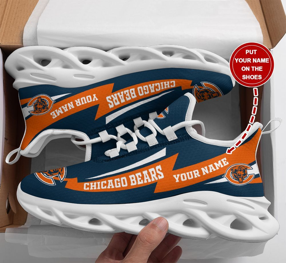 JWFancy Chicago Bears NFL Max Soul Shoes Sneakers For Men And Women