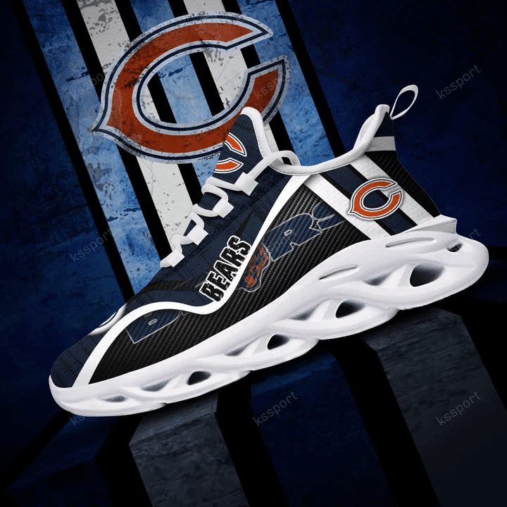 JWFancy Chicago Bears NFL Max Soul Shoes Sneakers For Men And Women