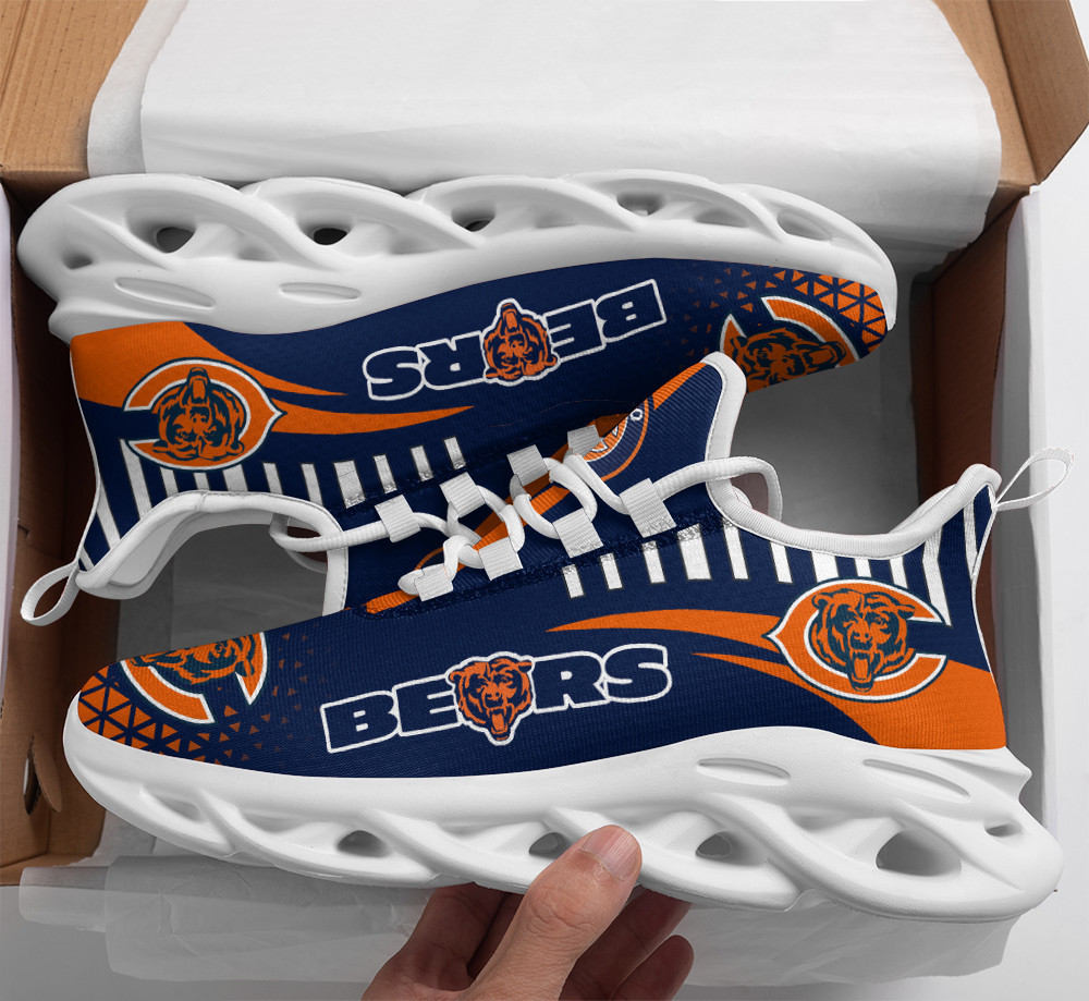 JWFancy Chicago Bears NFL Max Soul Shoes Sneakers For Men And Women