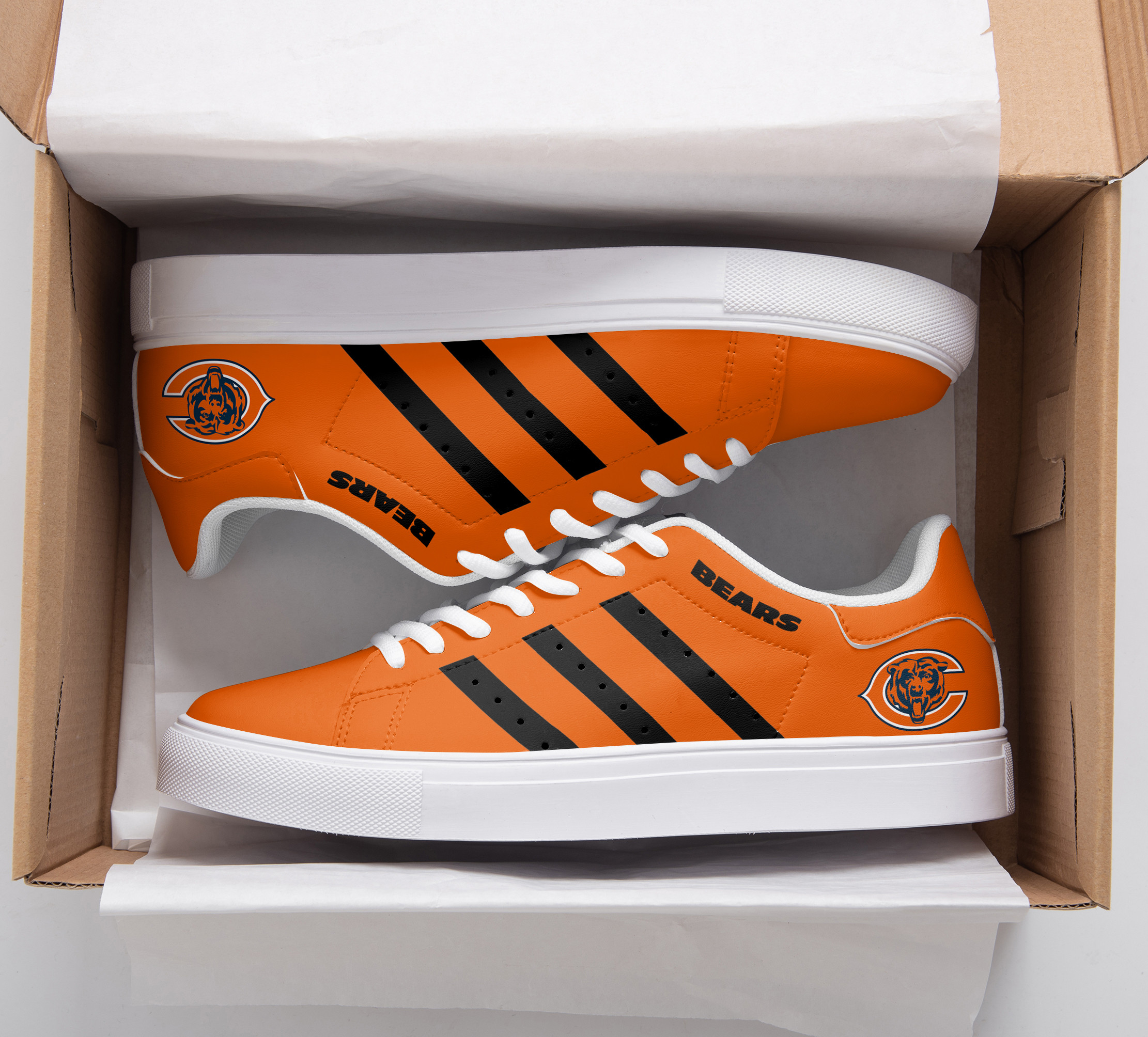 JWFancy Chicago Bears Skate Stan Shoes Sneakes For Men And Women