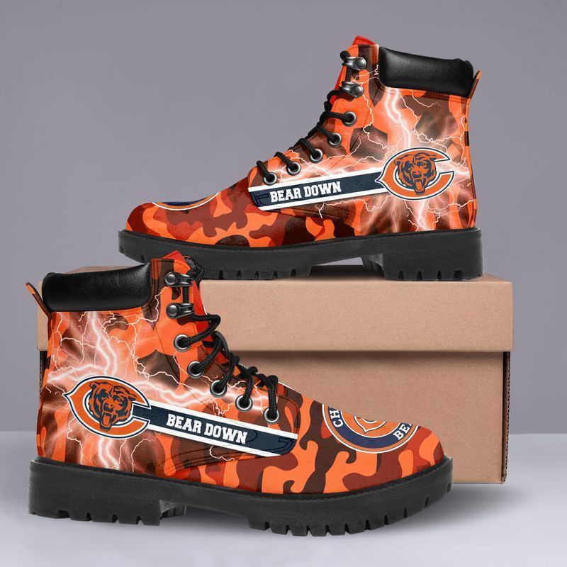 JWFancy Chicago Bears TBL Boots Shoes For Men And Women