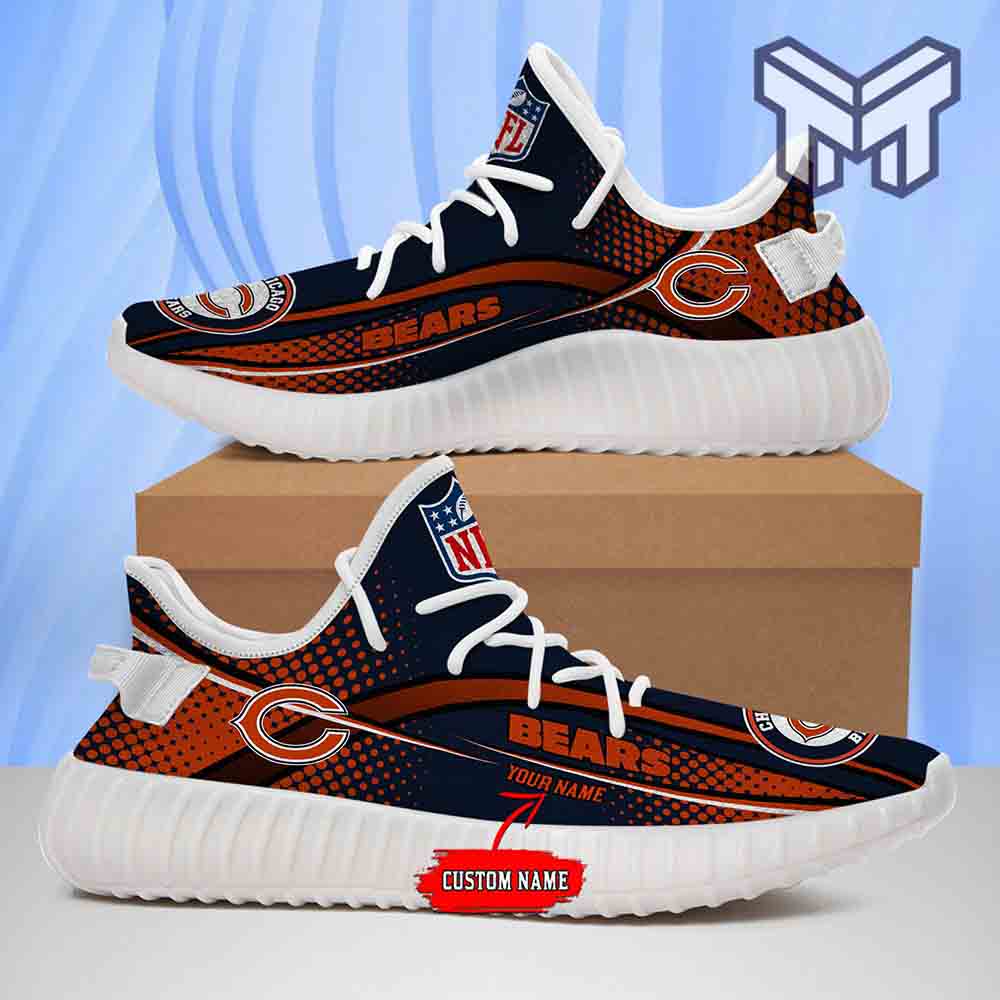 JWFancy Chicago Bears Yeezy Boost Shoes For Men And Women