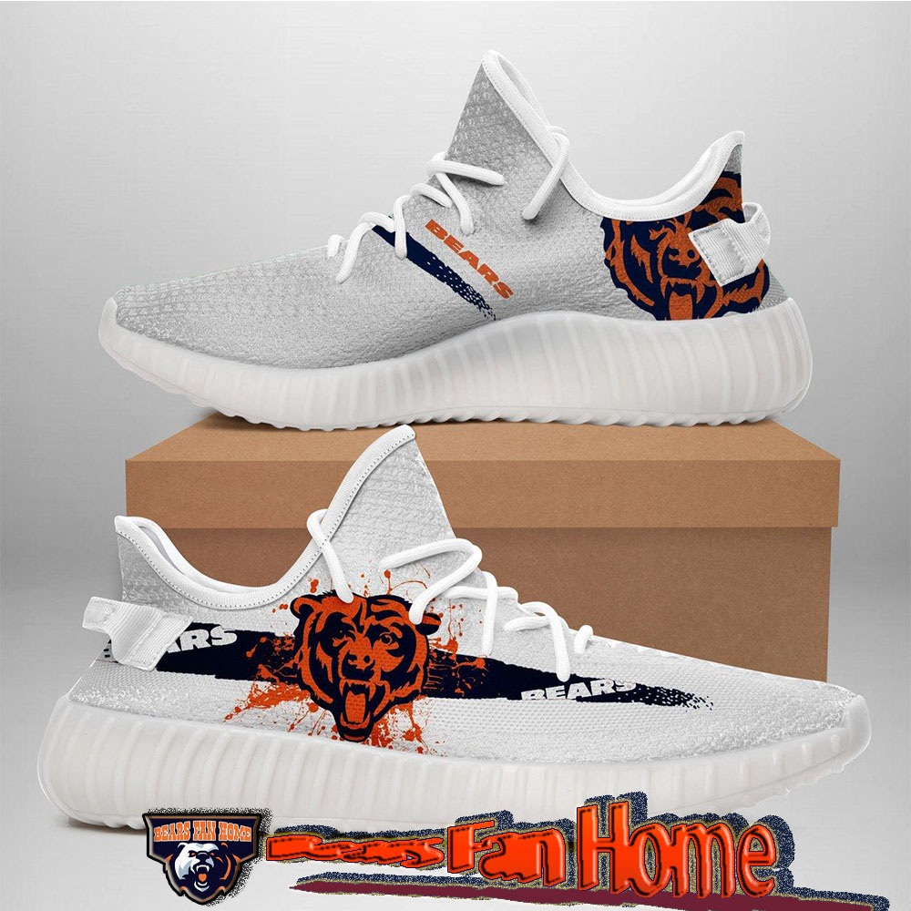 JWFancy Chicago Bears Yeezy Boost Shoes For Men And Women