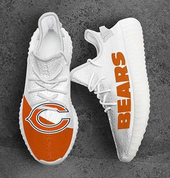 JWFancy Chicago Bears Yeezy Boost Shoes For Men And Women
