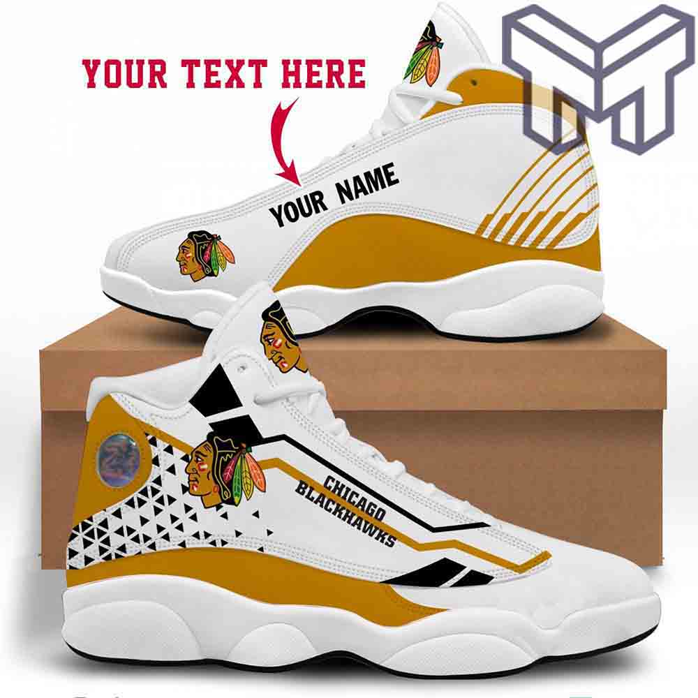 JWFancy Chicago Blackhawks AJ13 Sneakers Shoes For Men And Women