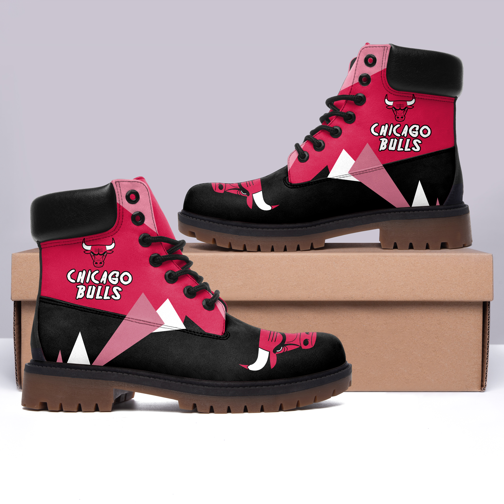 JWFancy Chicago Bulls Boots Shoes For Men And Women