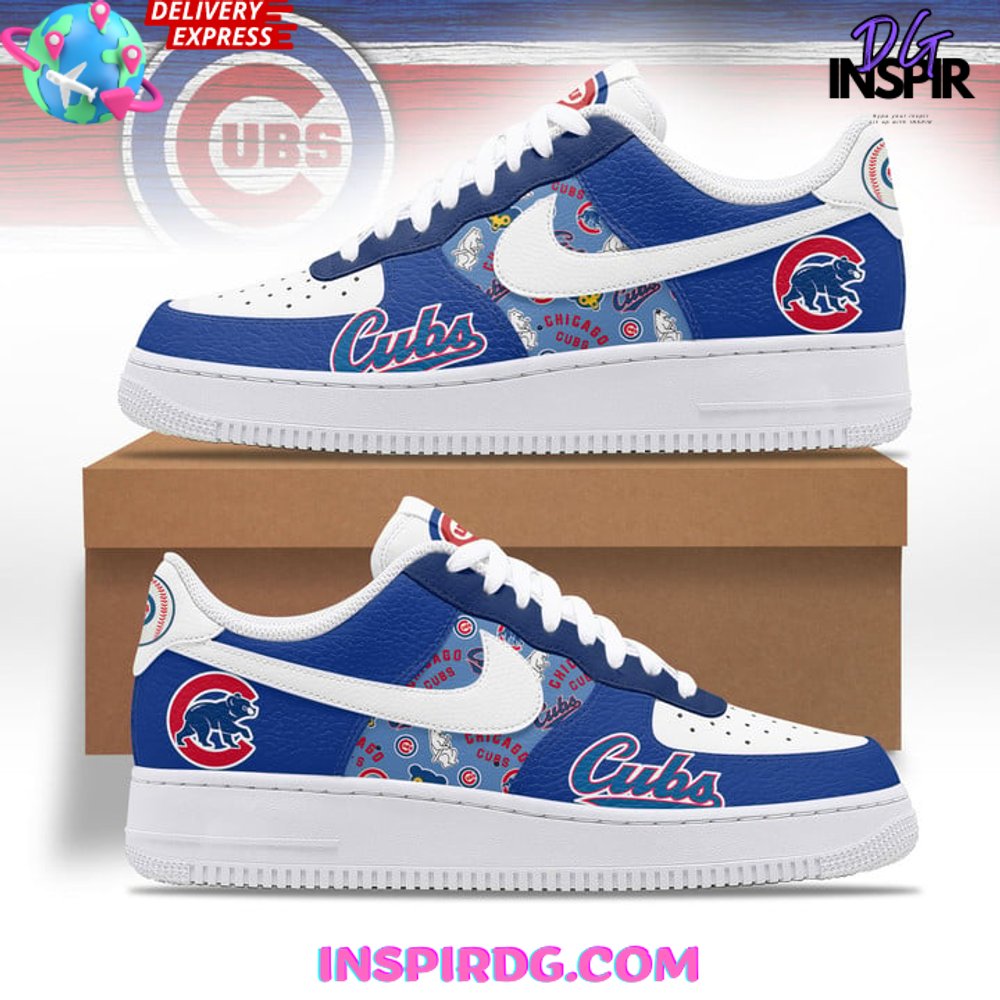 JWFancy Chicago Cubs Air Low-Top Sneakers Shoes For Men And Women