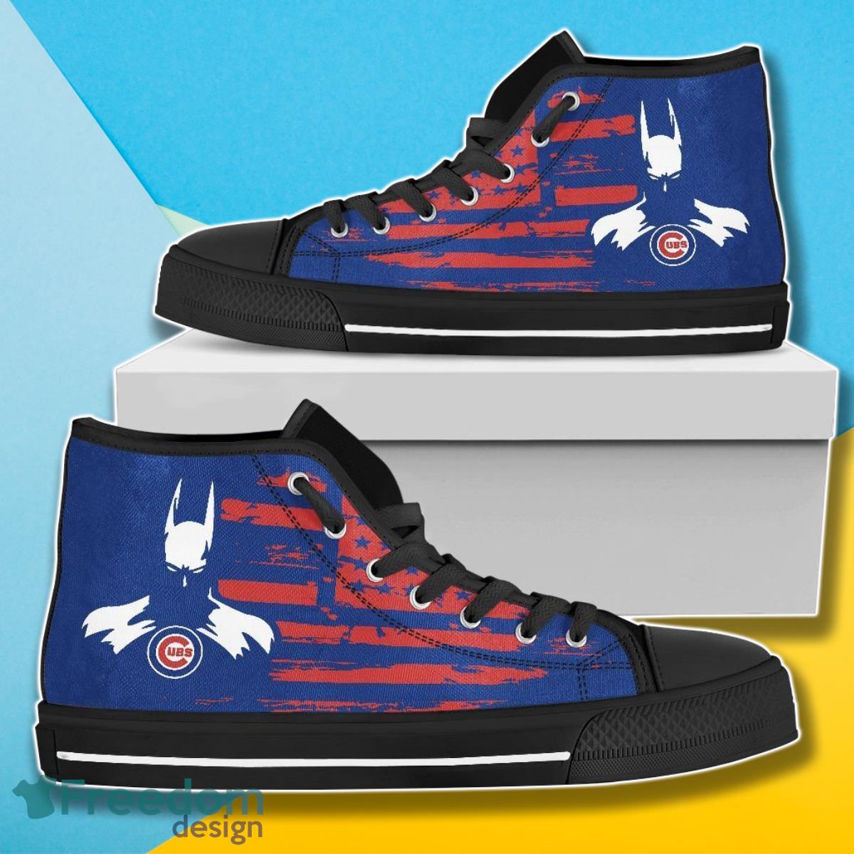 JWFancy Chicago Cubs High Top Canvas Sneakers Shoes For Men And Women