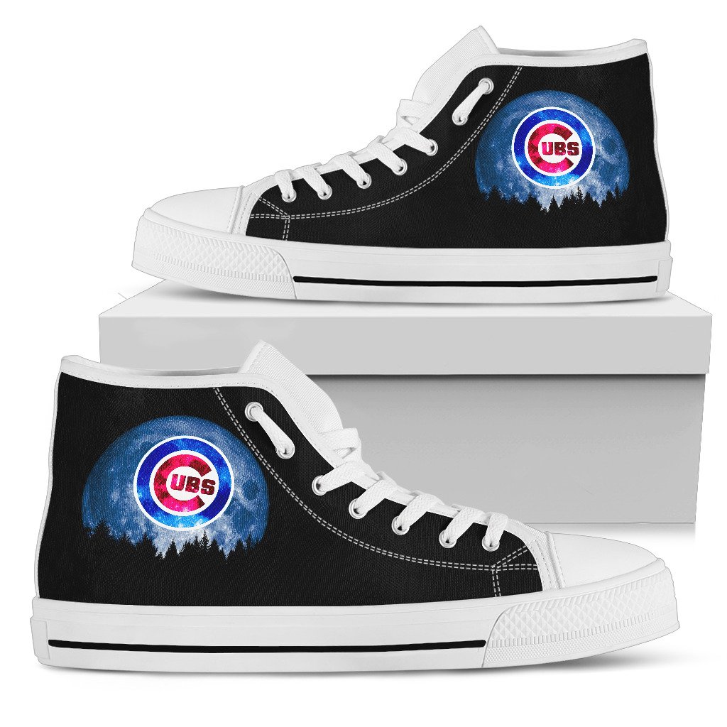 JWFancy Chicago Cubs High Top Canvas Sneakers Shoes For Men And Women