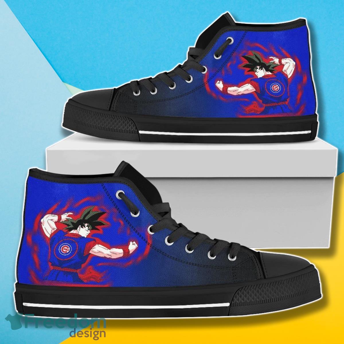 JWFancy Chicago Cubs High Top Canvas Sneakers Shoes For Men And Women