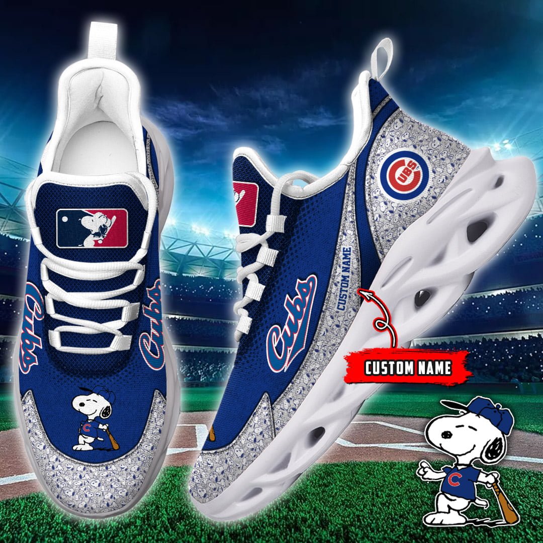 JWFancy Chicago Cubs MLB Max Soul Shoes Sneakers For Men And Women