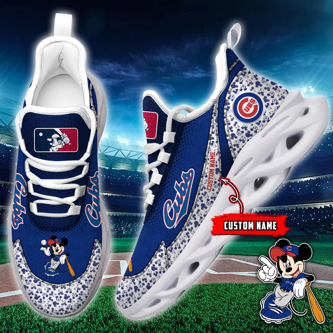 JWFancy Chicago Cubs MLB Max Soul Shoes Sneakers For Men And Women