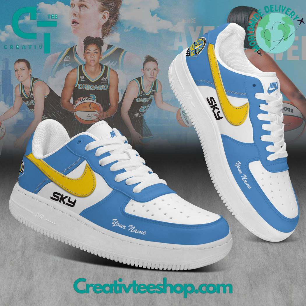 JWFancy Chicago Sky Air Low-Top Sneakers Shoes For Men And Women
