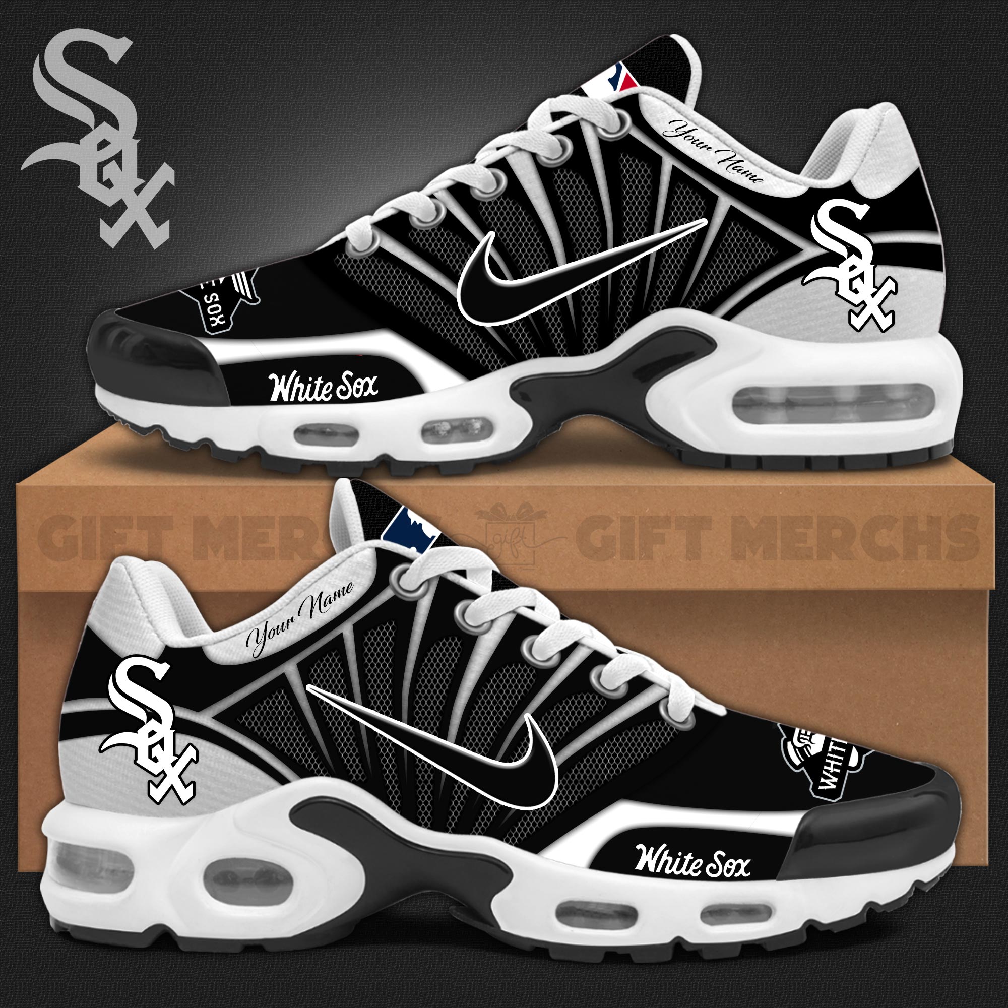 JWFancy Chicago White Sox TN Shoes Sneakers For Men And Women