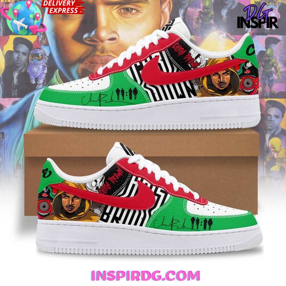 JWFancy Chris Brown Air Low-Top Sneakers Shoes For Men And Women