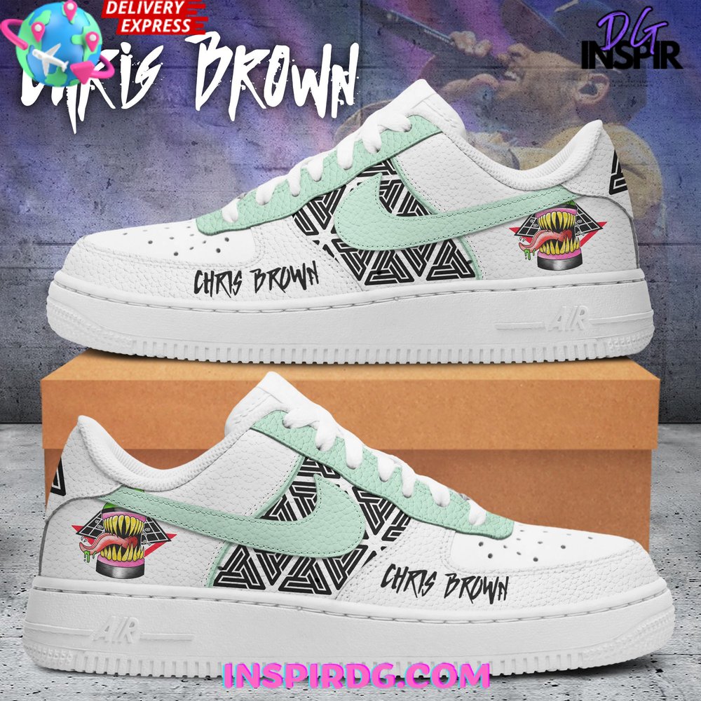 JWFancy Chris Brown Air Low-Top Sneakers Shoes For Men And Women