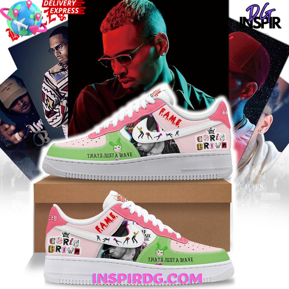 JWFancy Chris Brown Air Low-Top Sneakers Shoes For Men And Women