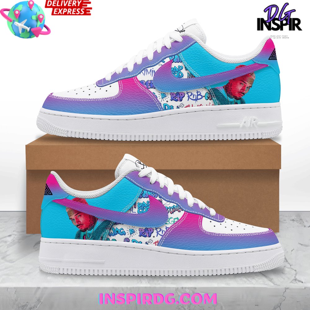 JWFancy Chris Brown Air Low-Top Sneakers Shoes For Men And Women