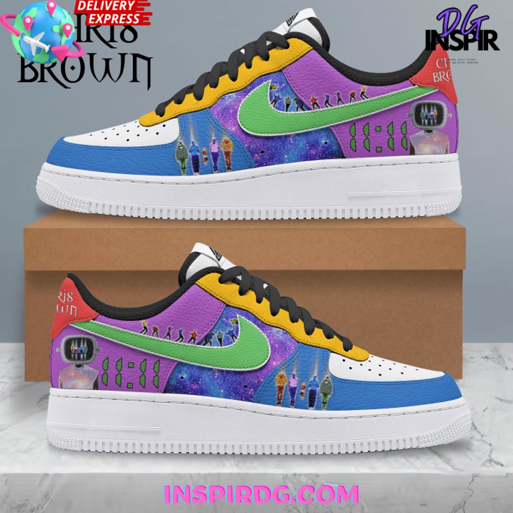 JWFancy Chris Brown Air Low-Top Sneakers Shoes For Men And Women
