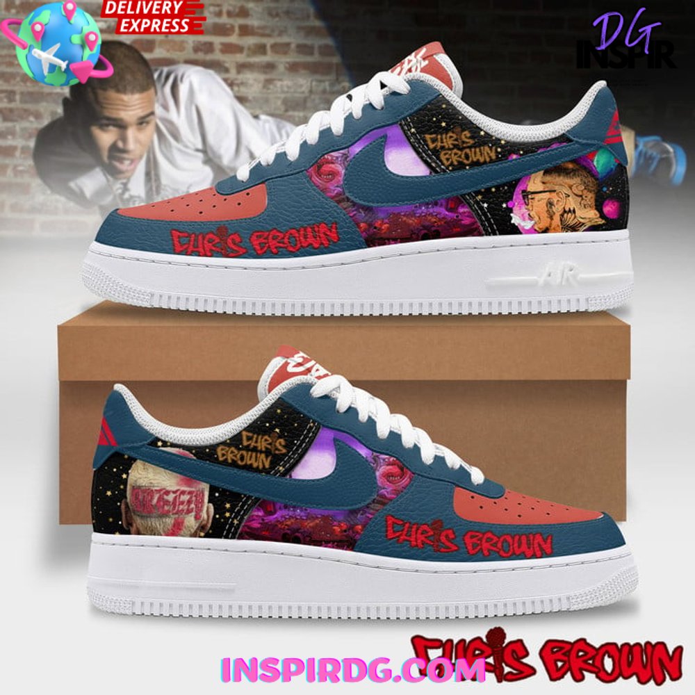 JWFancy Chris Brown Air Low-Top Sneakers Shoes For Men And Women