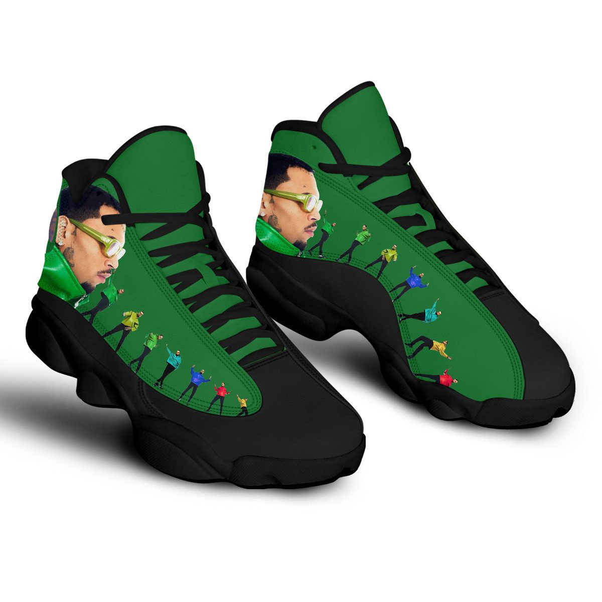JWFancy Chris Brown AJ13 Sneakers Shoes For Men And Women