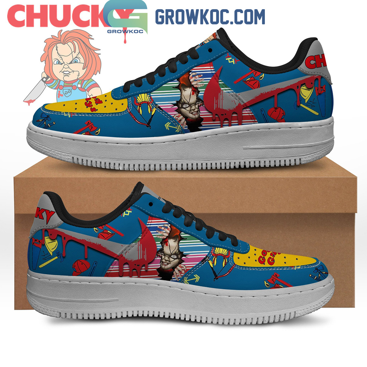 JWFancy Chucky Air Low-Top Sneakers Shoes For Men And Women