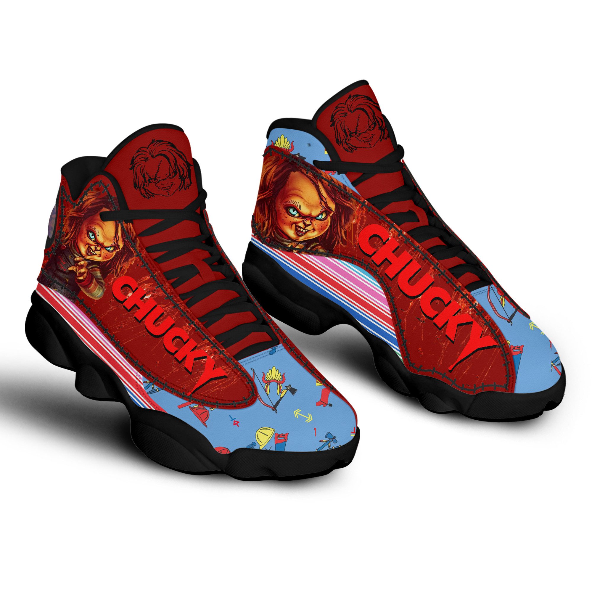 JWFancy Chucky AJ13 Sneakers Shoes For Men And Women