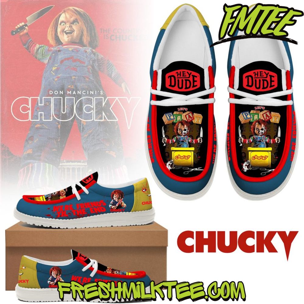 JWFancy Chucky Hey Dude Shoes Wally Men's Lace Up Loafers Comfortable For Men And Women